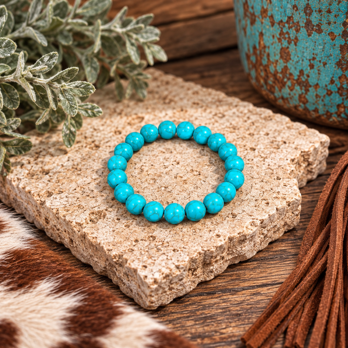 Beaded Fashion Turquoise Bracelet
