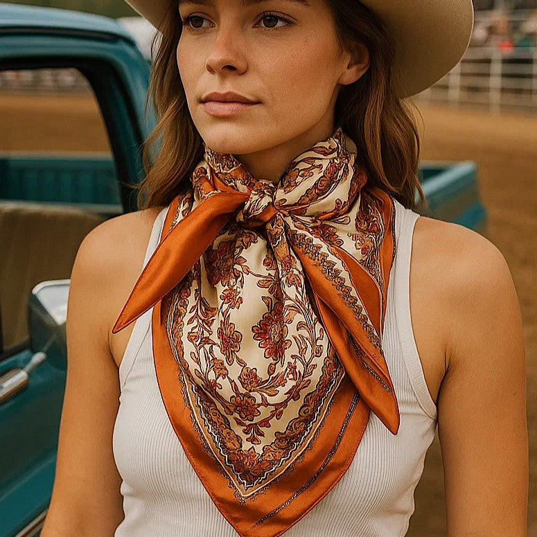 Shop over 500 wild rags - prints- jacquards - solids- Ships from Texas