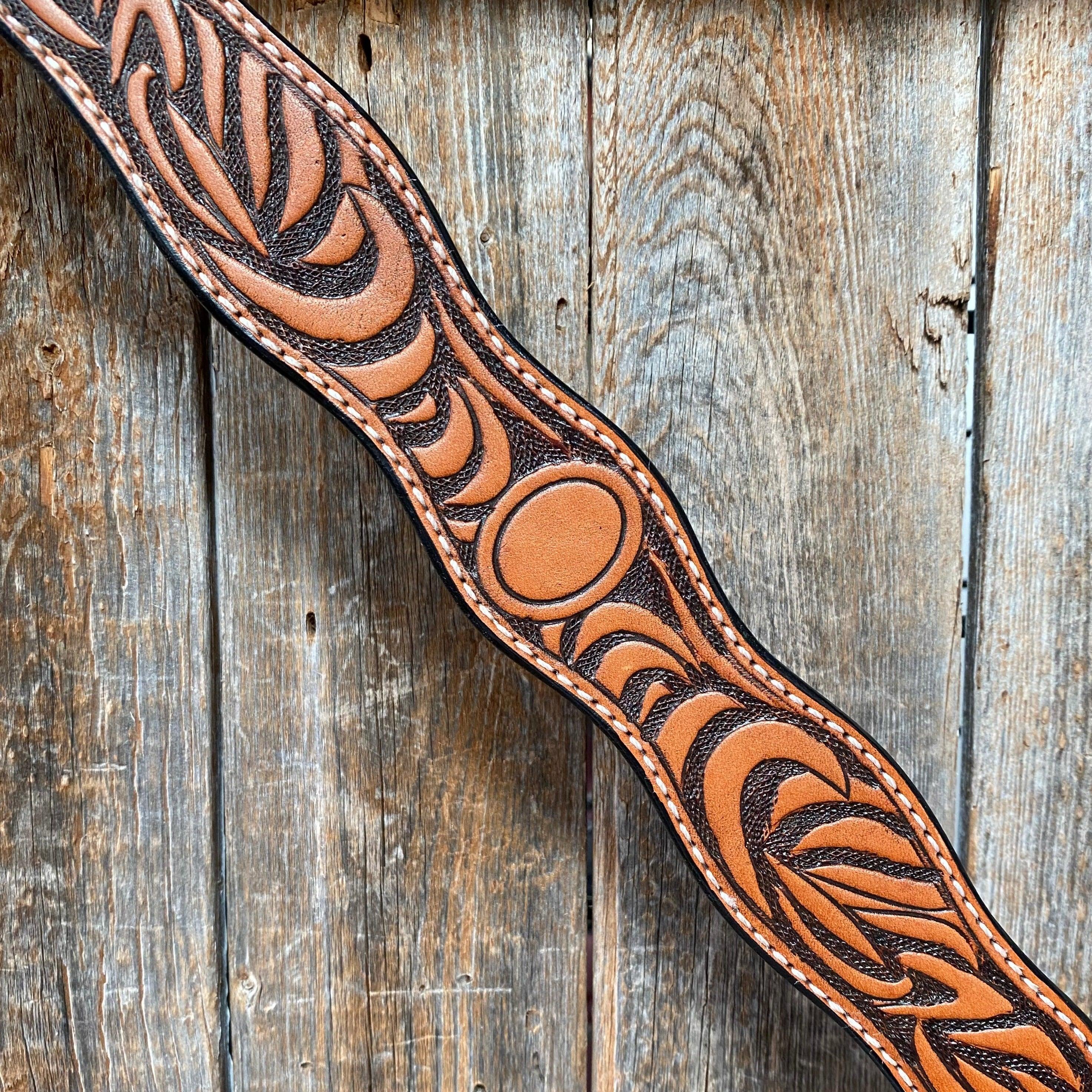 Two Tone Zebra Striped Breastcollar #561991 - RODEO DRIVE