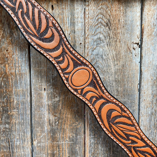 Two Tone Zebra Striped Breastcollar #561991 - RODEO DRIVE