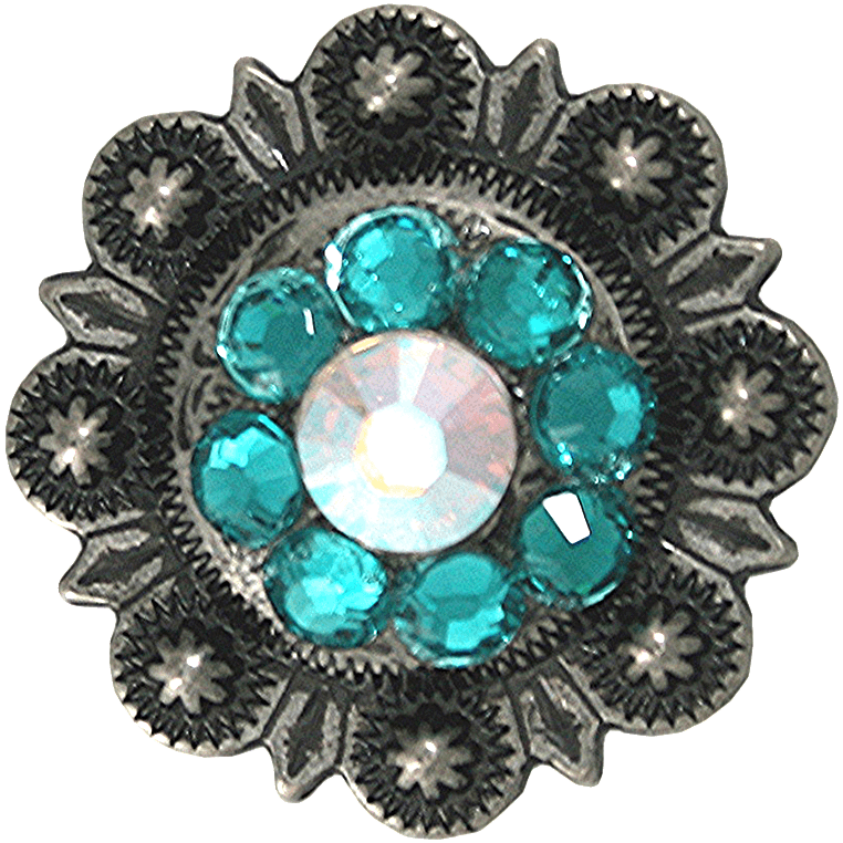 ANTIQUE SILVER TEAL & AB - RODEO DRIVE