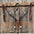 Medium Oil Floral Scalloped Clear Browband / One Ear / Breastcollar Buckstitch #BBBC485 - RODEO DRIVE