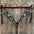 Dark Oil Basketweave Turquoise and Clear Browband/One Ear Tack Set #BBBC530 - RODEO DRIVE
