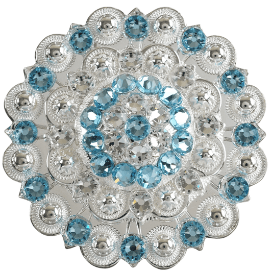 Bright Silver Aqua & Clear - RODEO DRIVE