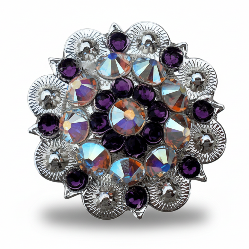 Bright Silver Purple & AB - RODEO DRIVE