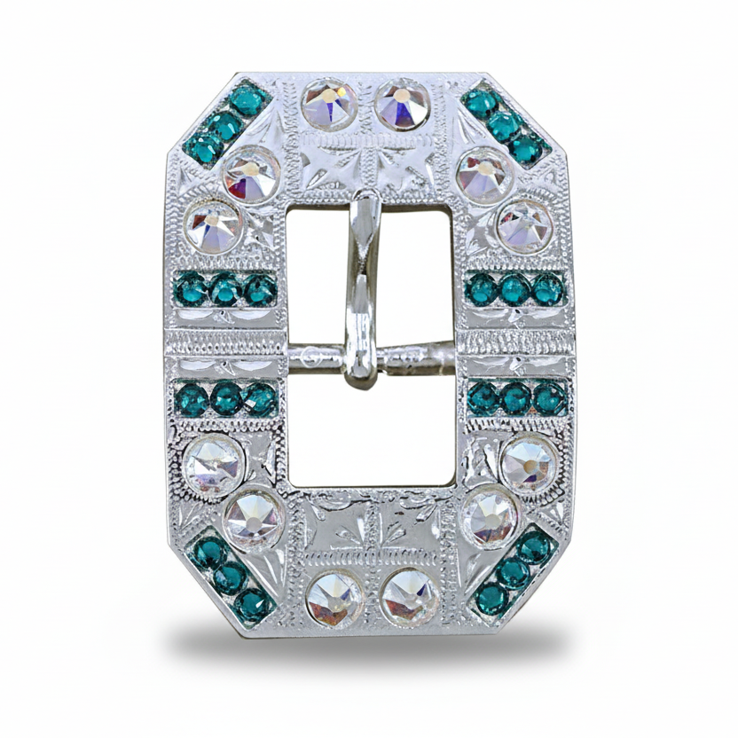 Bright Silver Teal & AB - RODEO DRIVE