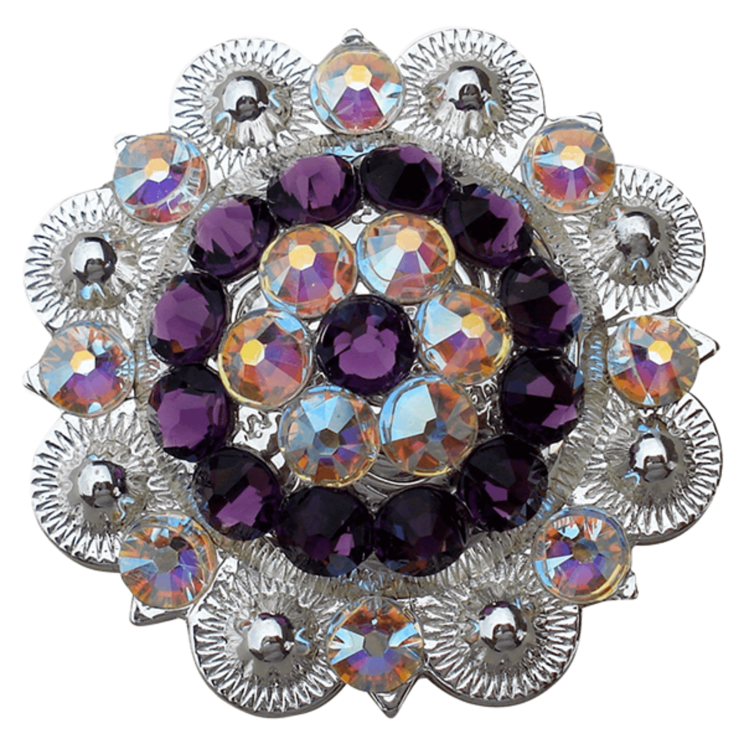 Bright Silver Purple & AB - RODEO DRIVE