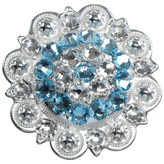 Bright Silver Aqua & Clear - RODEO DRIVE