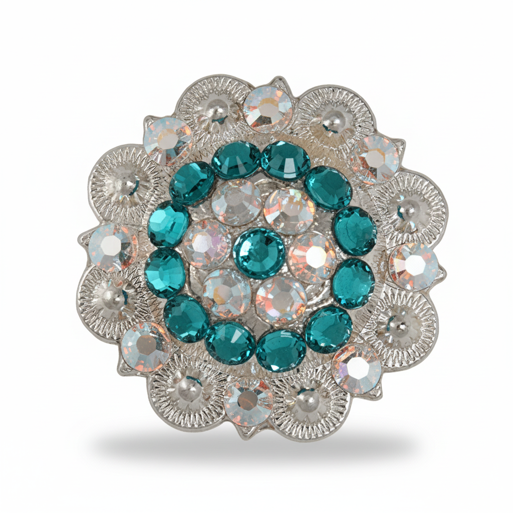 Bright Silver Teal & AB - RODEO DRIVE