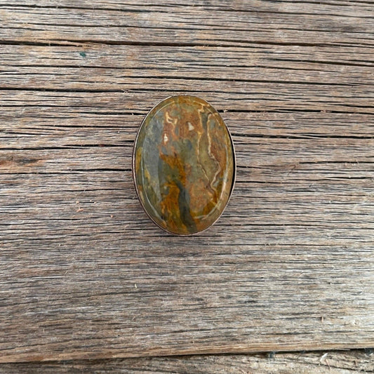 Sage Cabochon Western Concho 1" CABSG - RODEO DRIVE