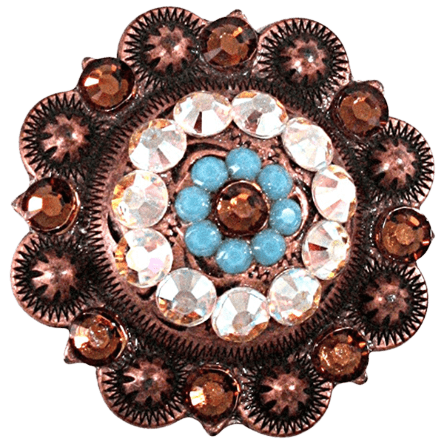 Copper Topaz Turquoise - AB - RODEO DRIVE
