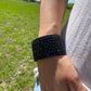 Black Shimmer Fashion Bracelet XI102 - RODEO DRIVE
