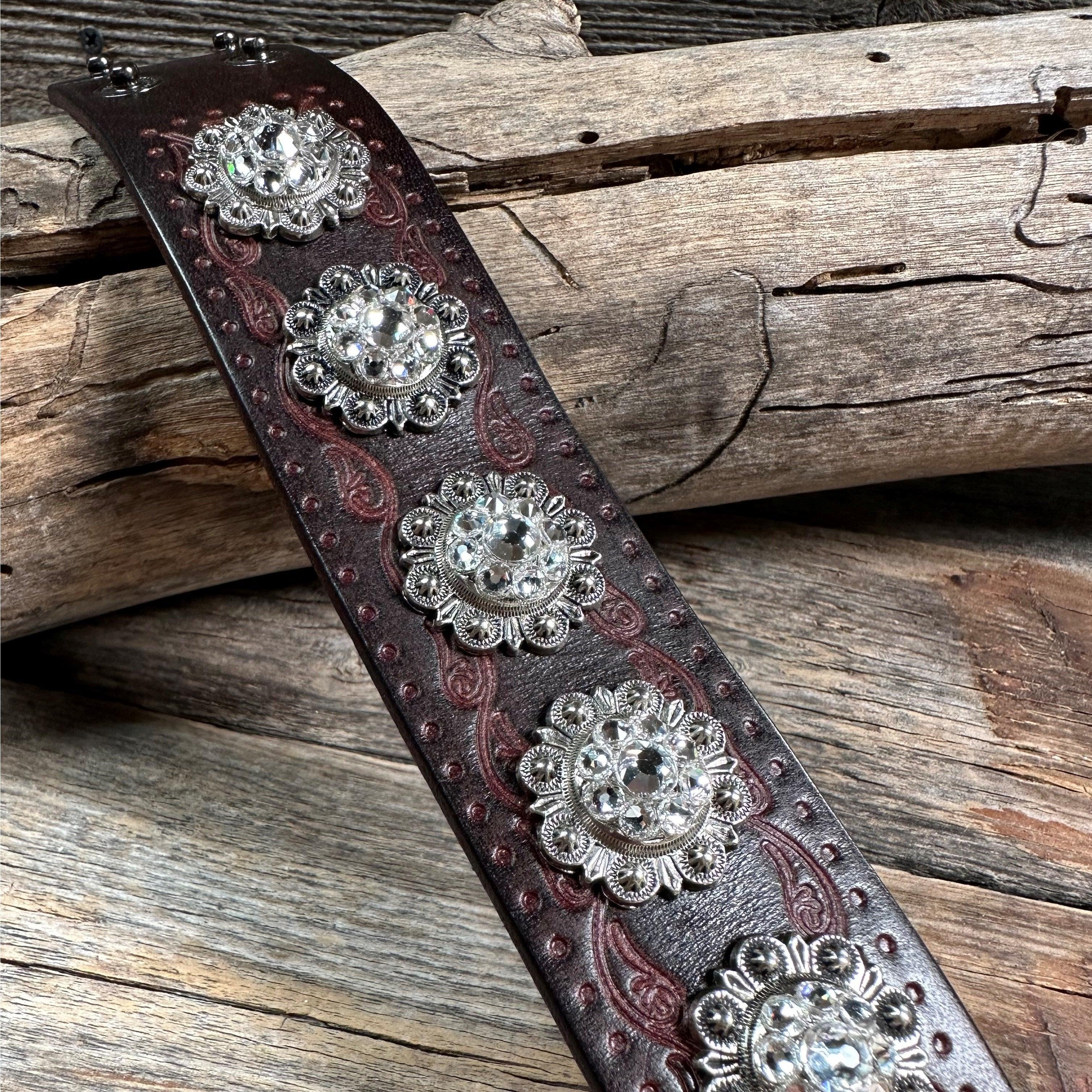 Clear Leather Bracelet LB105 - RODEO DRIVE