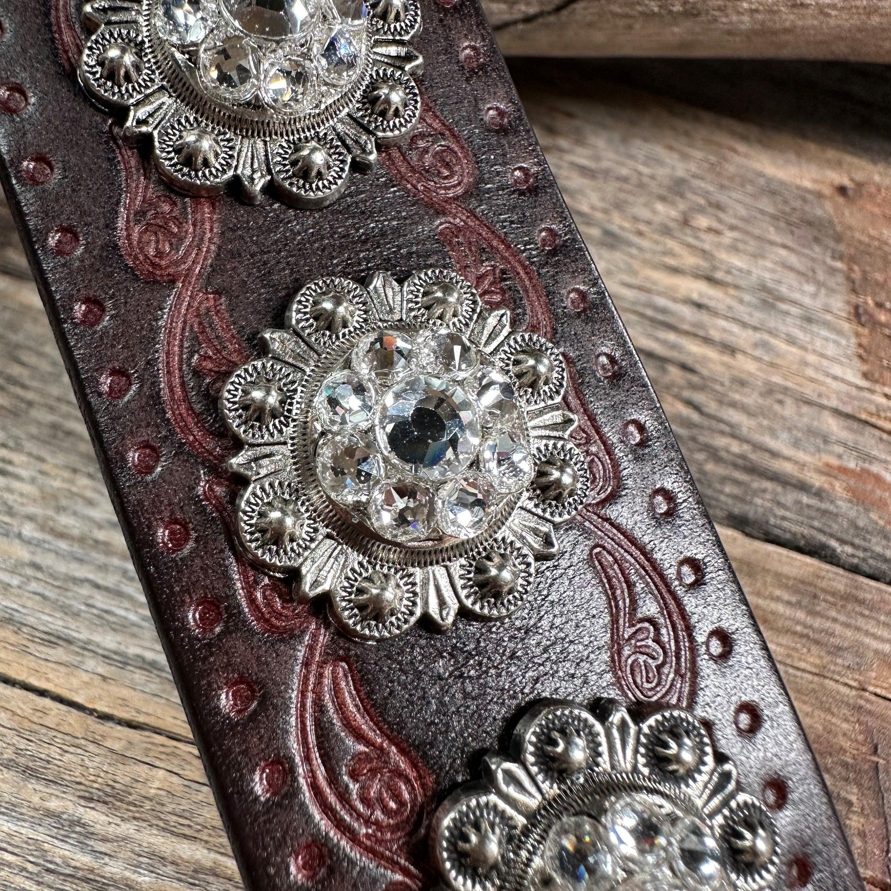 Clear Leather Bracelet LB105 - RODEO DRIVE
