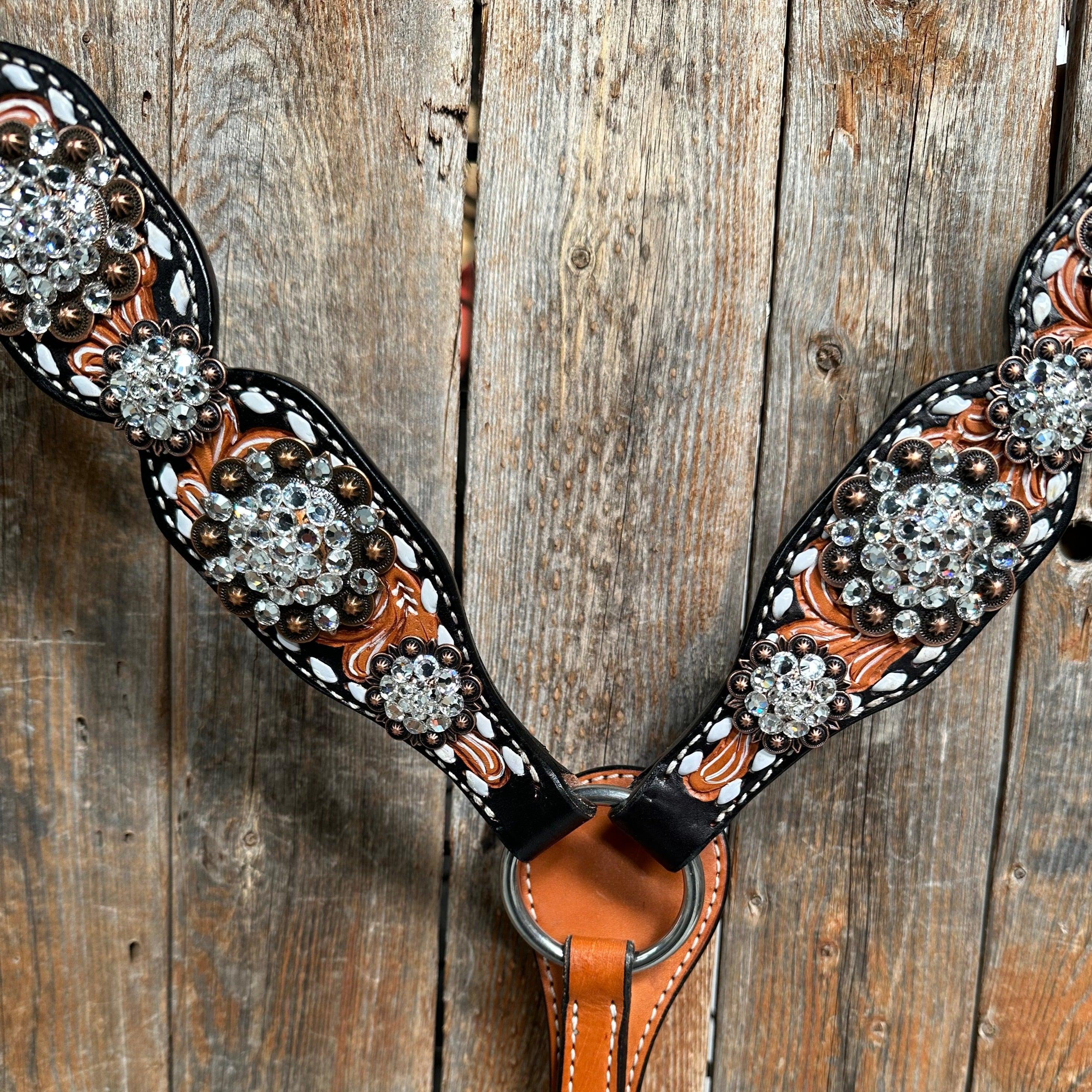 Classic Clear One Ear / Breastcollar #OEBC511 - RODEO DRIVE