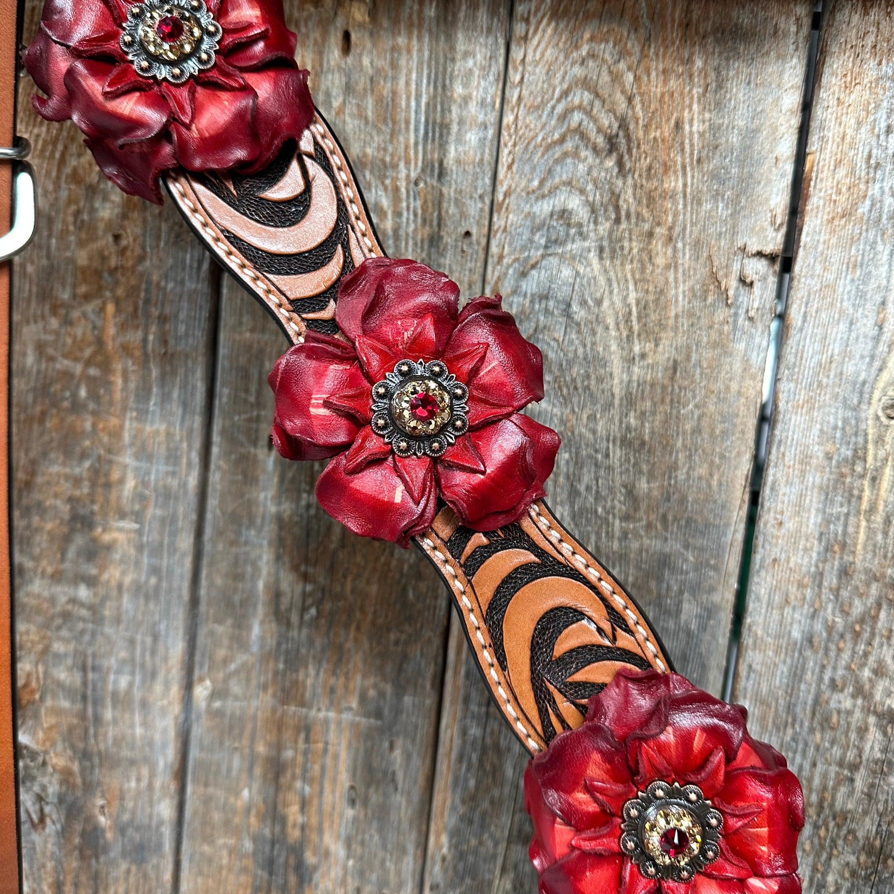 Zebra Ruby Browband / Breastcollar #BBBC512 - RODEO DRIVE
