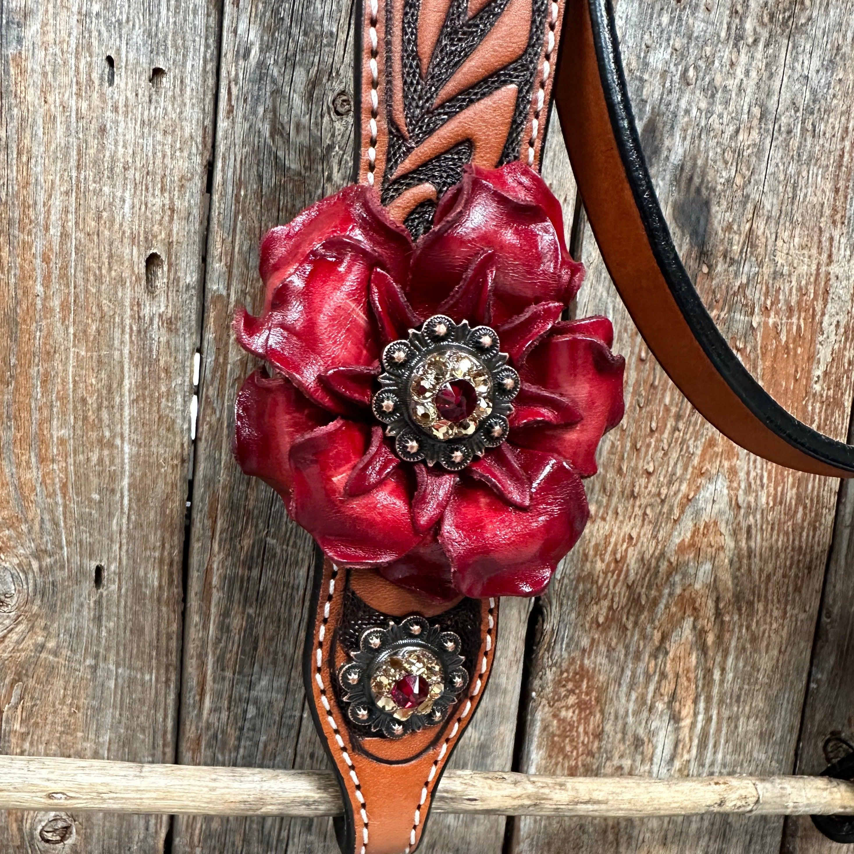 Zebra Ruby Browband / Breastcollar #BBBC512 - RODEO DRIVE