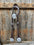 Dark Oil Buckstitch White Floral One Ear & Breastcollar Tack Set #OEBC444 - RODEO DRIVE