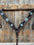 Dark Oil Buckstitch Aqua and Clear One Ear & Breastcollar Tack Set #OEBC439 - RODEO DRIVE