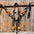 Black Basketweave Yellow and Clear Browband / One Ear Tack Set #BBBC442 - RODEO DRIVE