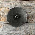 Antique Silver Round Concho 1.5" W102L - RODEO DRIVE