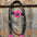 Black Basketweave Pink and Purple Browband/One Ear Tack Set #BBBC407 - RODEO DRIVE