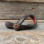 Crystal Dark Oil Rustic Tie Down Keepers - RODEO DRIVE