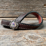 Crystal Dark Oil Rustic Tie Down Keepers - RODEO DRIVE