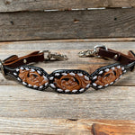 Light Oil Buckstitch Wither Strap #WSCL - RODEO DRIVE
