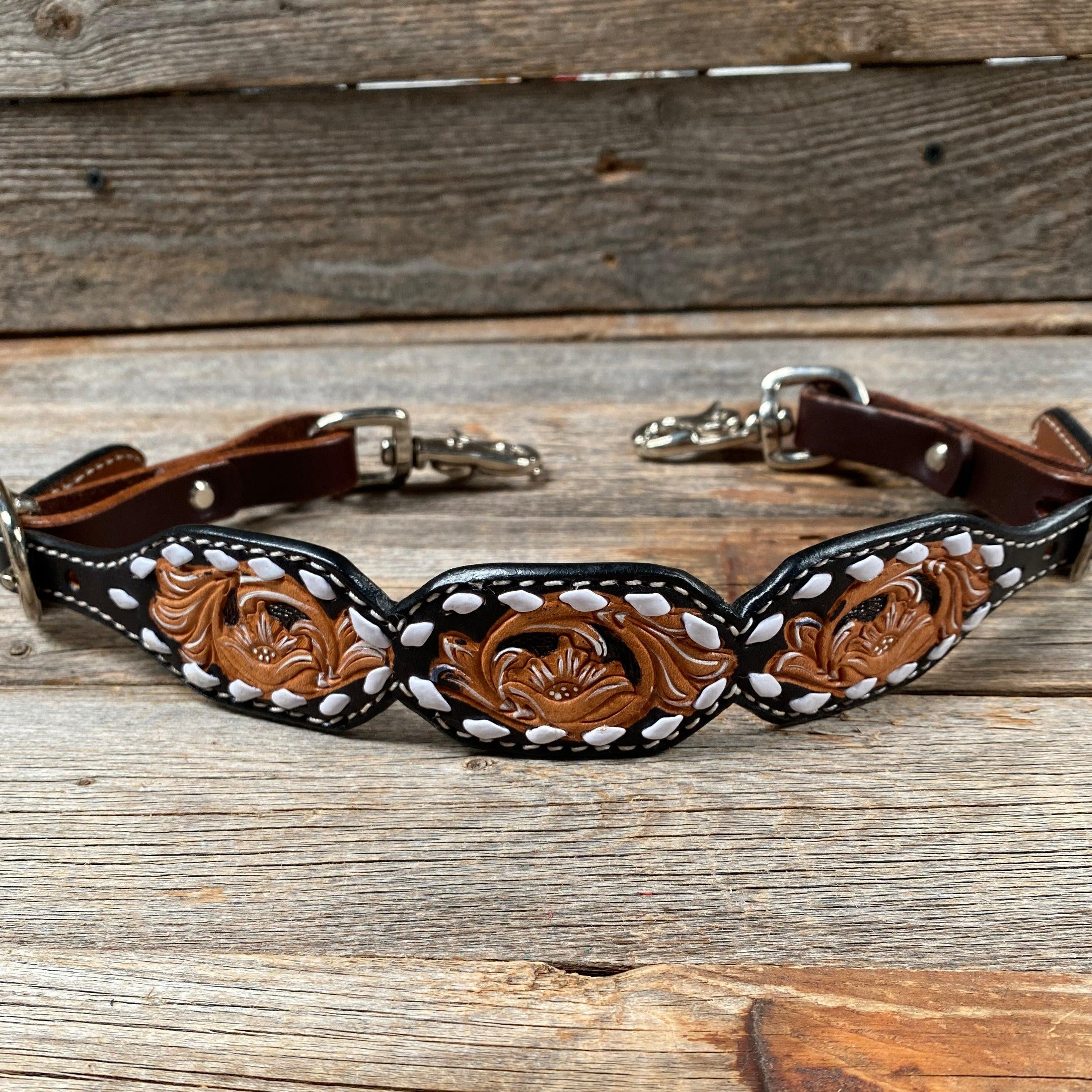 Light Oil Buckstitch Wither Strap #WSCL - RODEO DRIVE