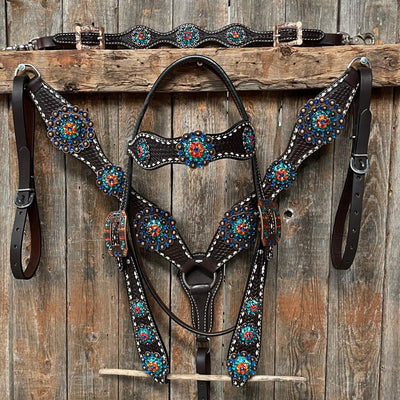 BROWBAND WITHERSTRAP SET