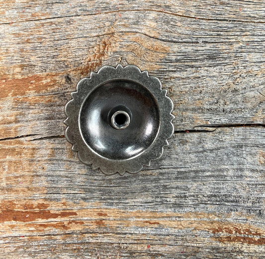 Antique Silver Star Concho 1.25" W174L - RODEO DRIVE