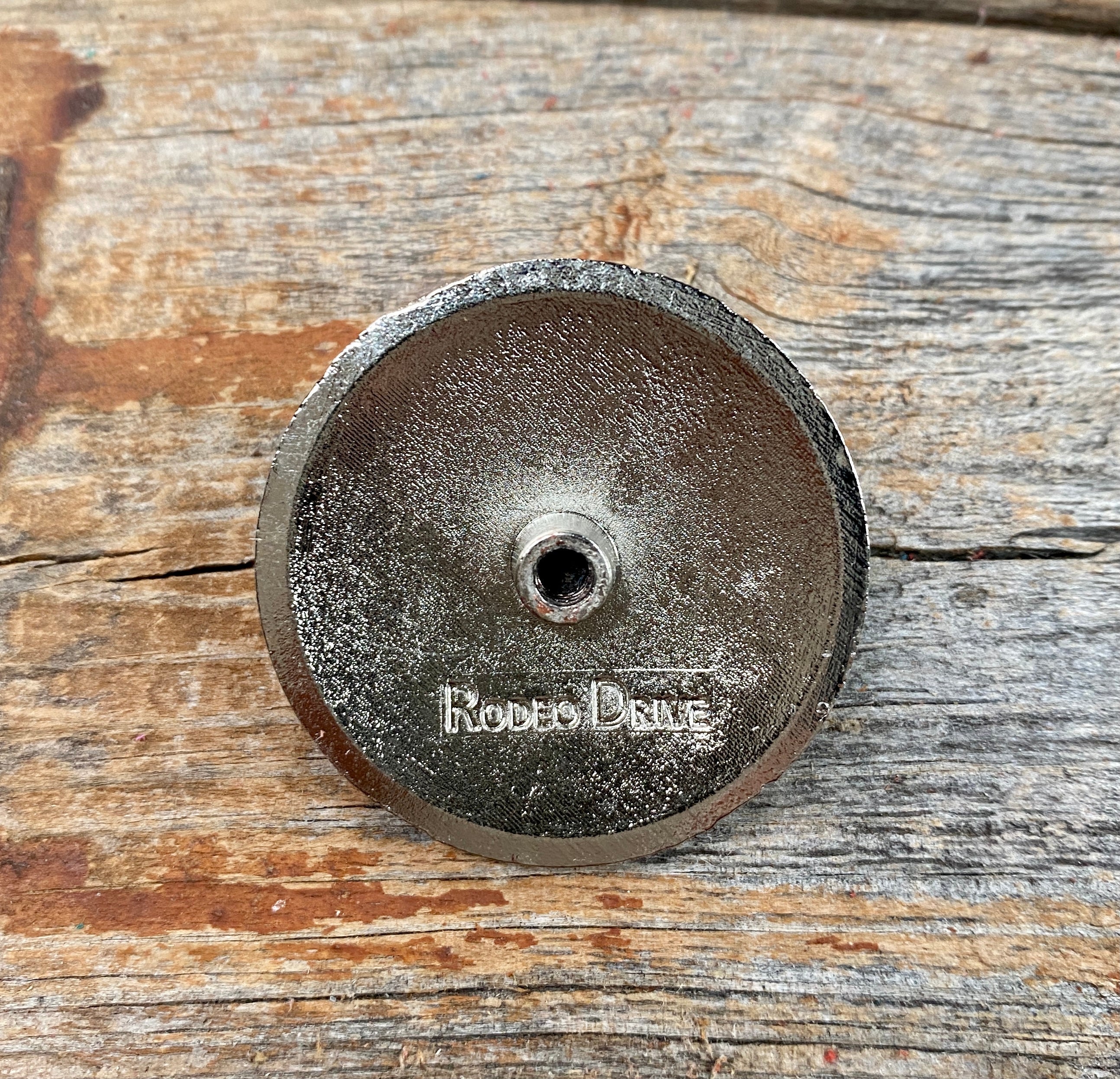 Copper Turquoise Sunflower Concho 1.5