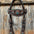 Dark Oil Copper Dot Floral with Turquoise Browband/One Ear Tack Set #BBBC476 - RODEO DRIVE