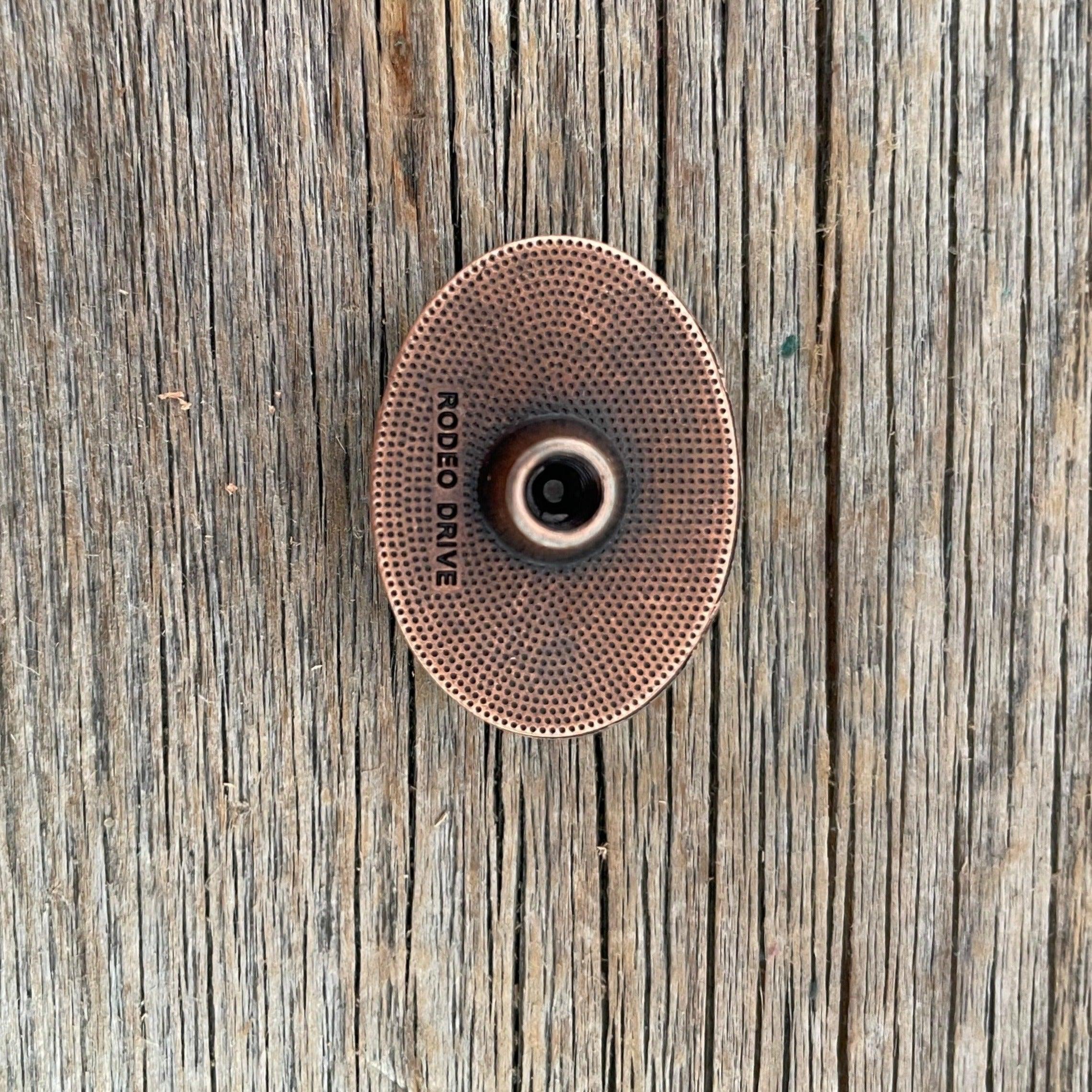 Turquoise Cabochon Western Concho 1" CABTQ - RODEO DRIVE