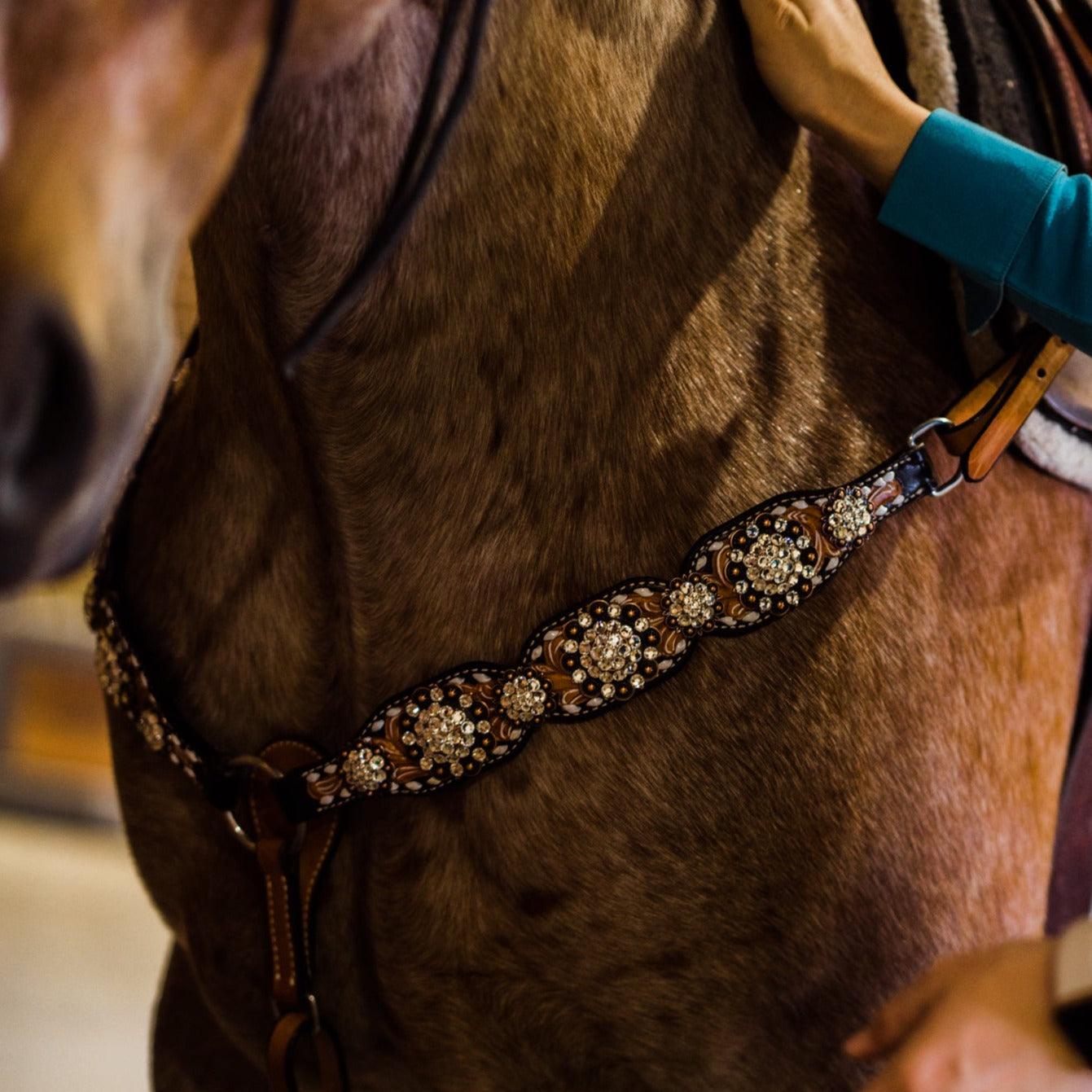 Classic Clear One Ear / Breastcollar #OEBC511 - RODEO DRIVE