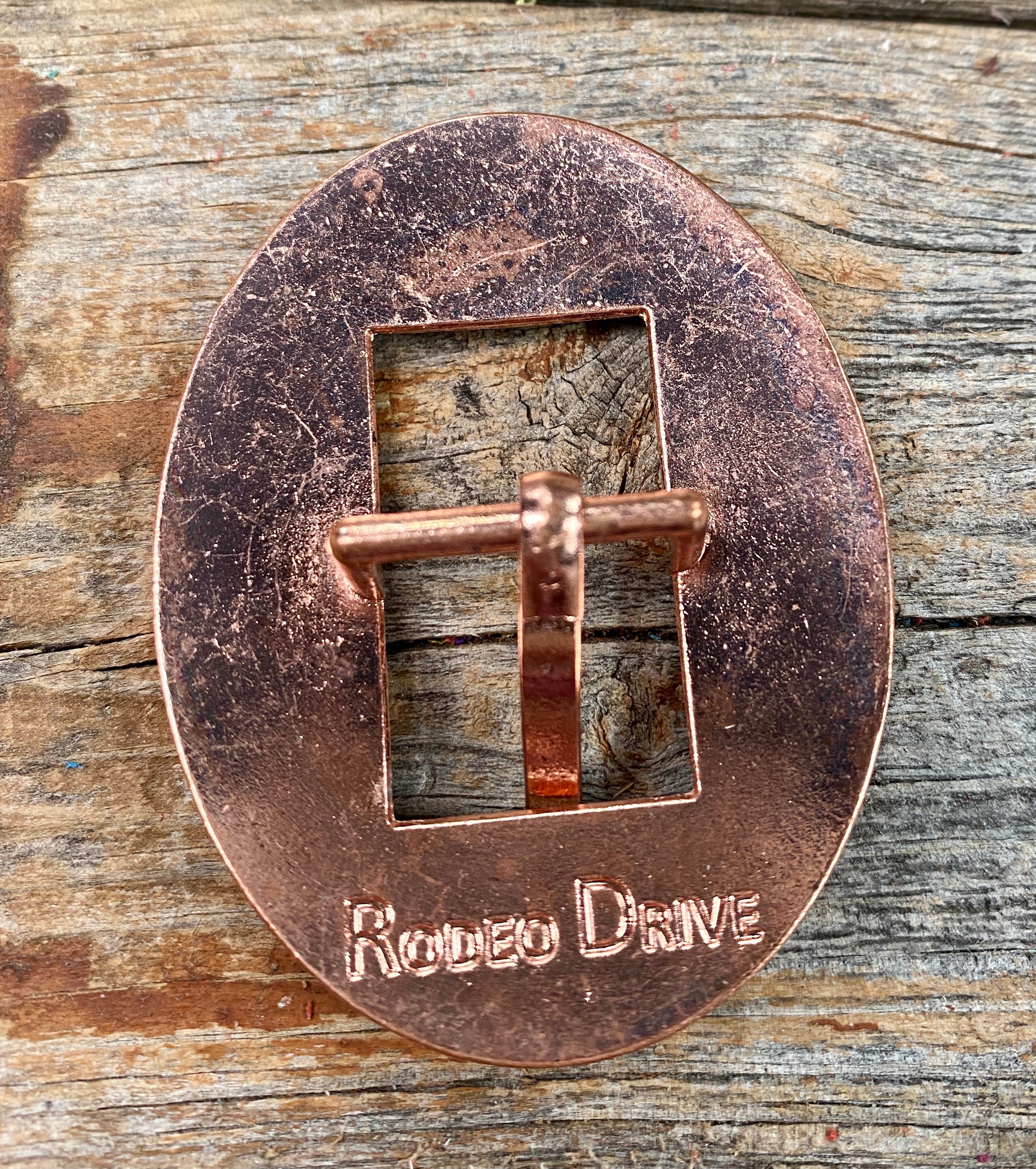 Copper Dots Buckle W184B - RODEO DRIVE