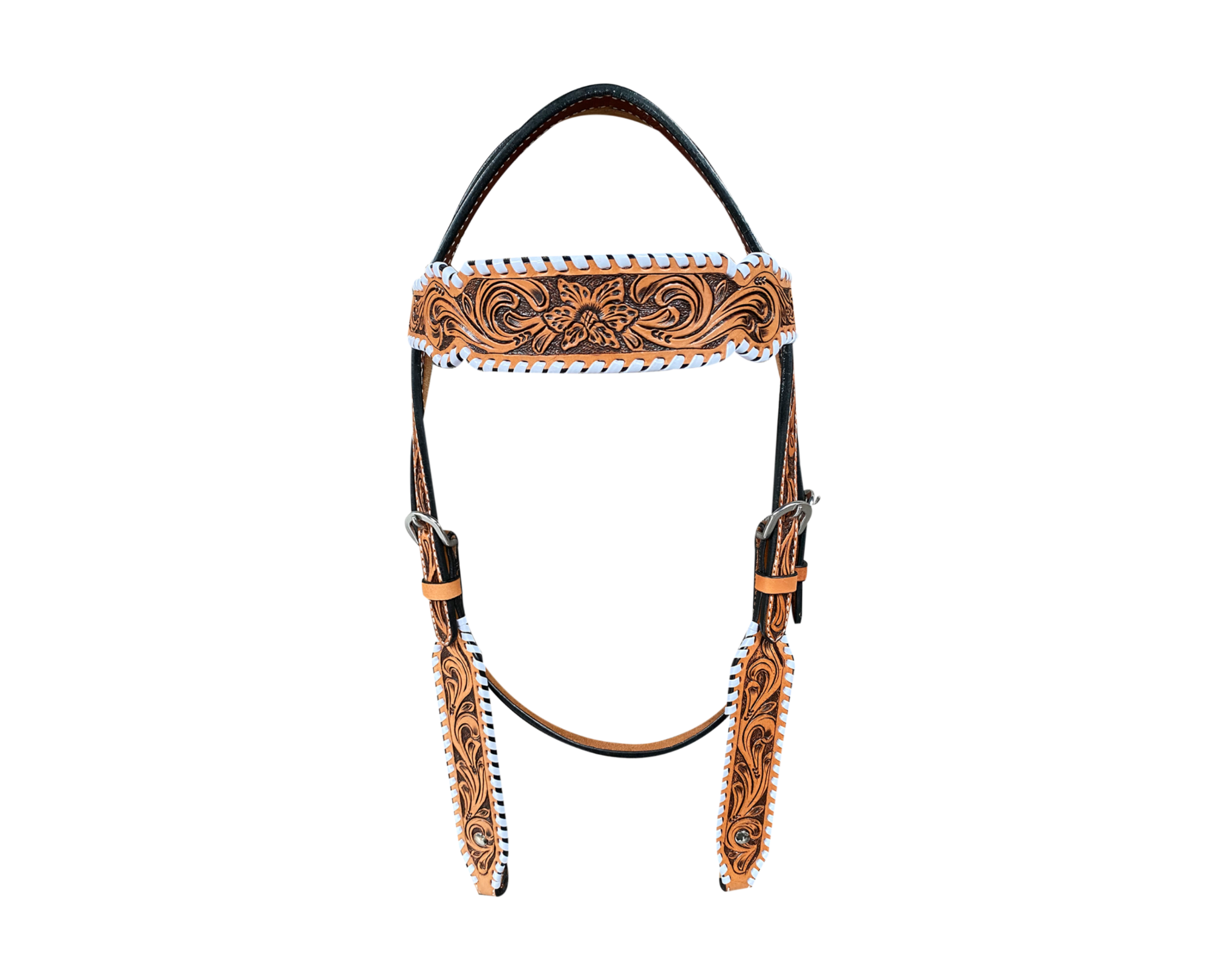 BROWBAND LIGHT WHIPSTITCH - RODEO DRIVE