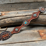 Light Oil Basketweave Wither Strap #WS1007 - RODEO DRIVE