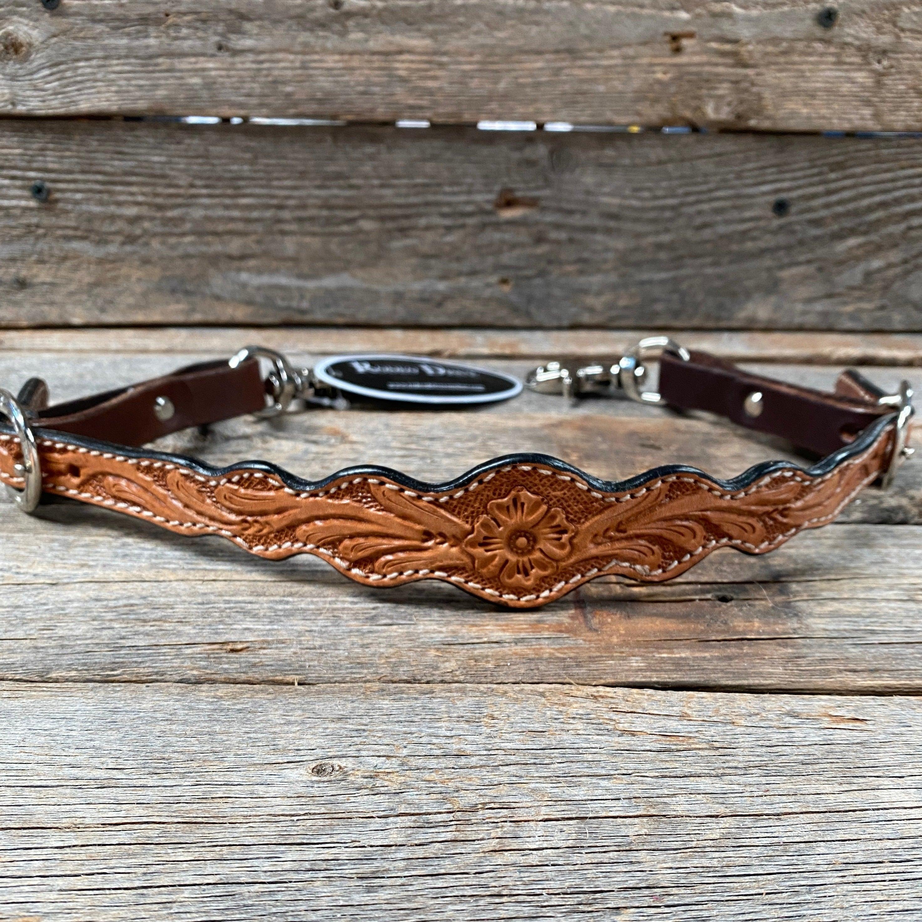 Light Oil Floral Wither Strap #WSFL - RODEO DRIVE