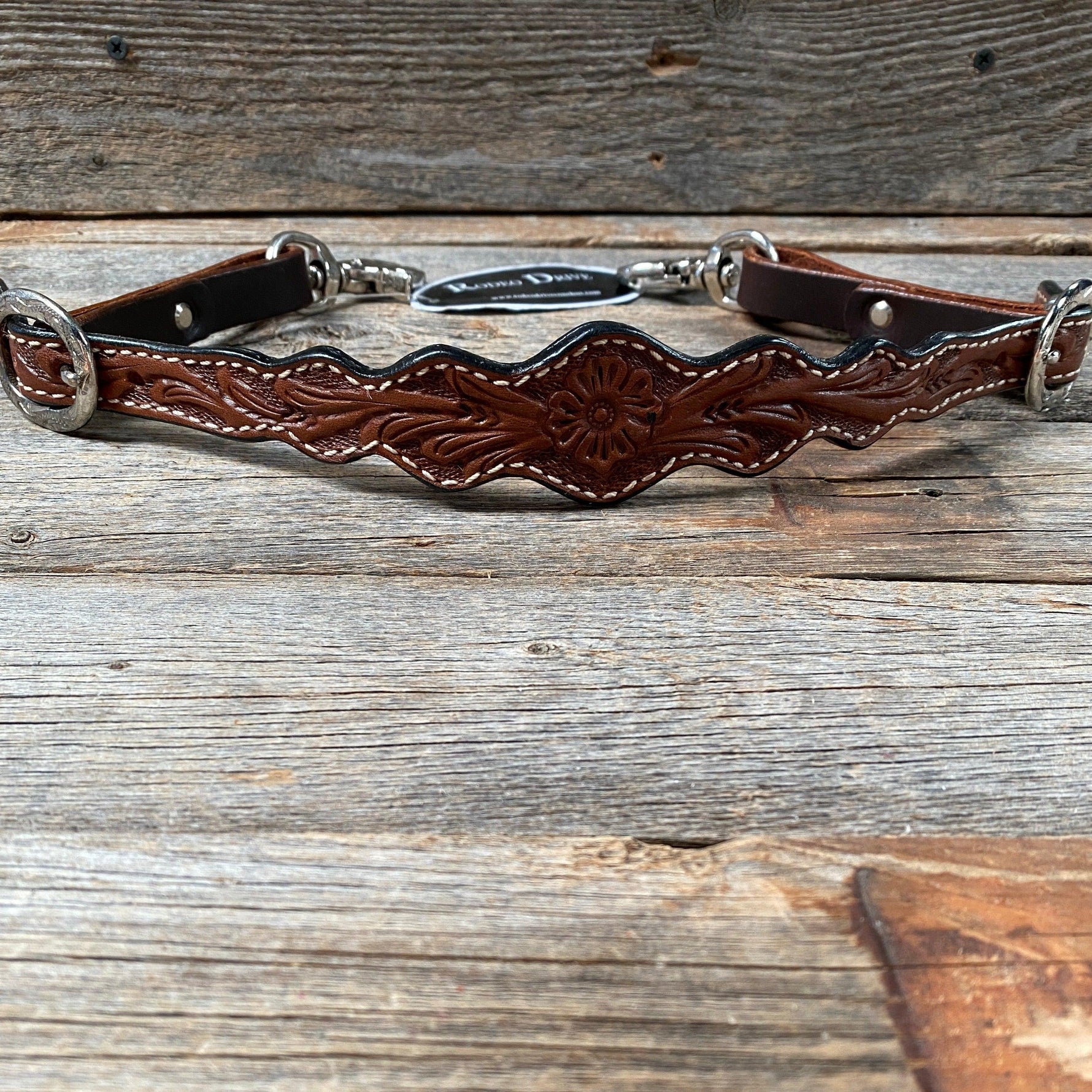 Medium Oil Floral Wither Strap #WSFM - RODEO DRIVE