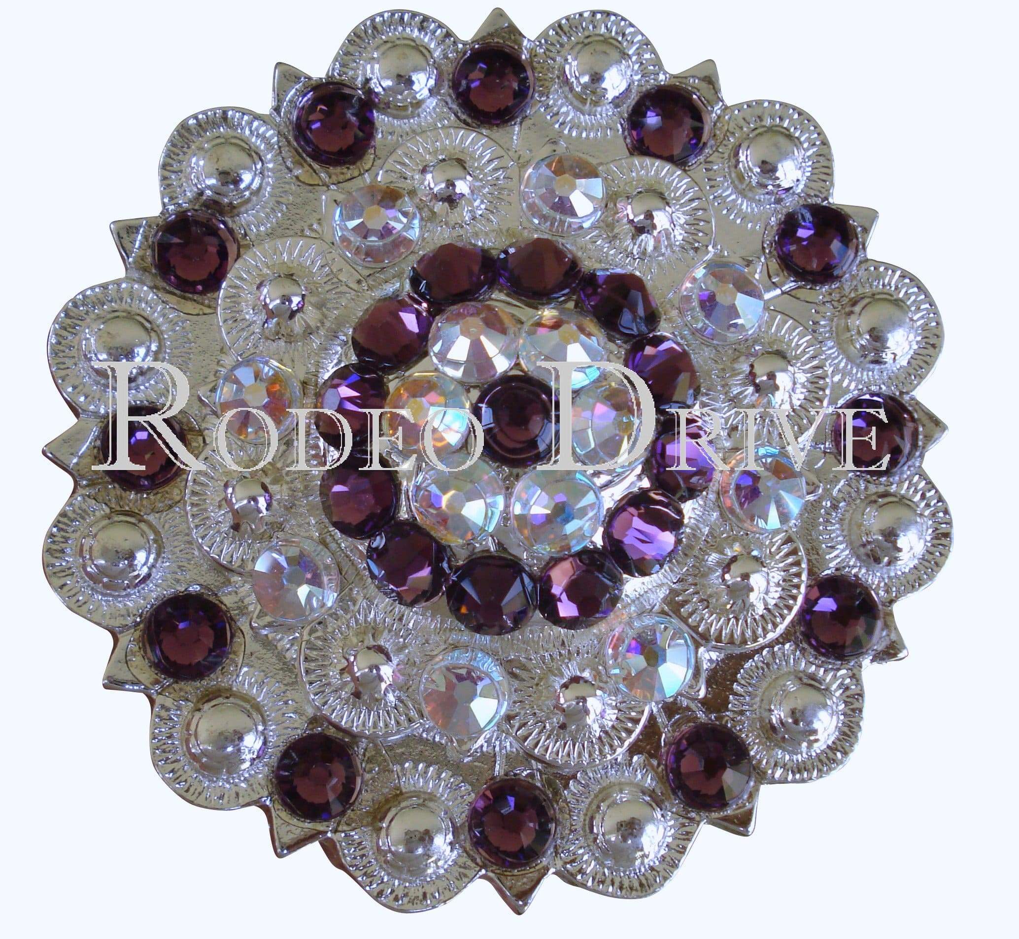 Bright Silver Purple & AB Bright Silver Berry Jacket European Crystal BSBYAMAB