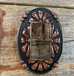 CONCHO Copper Flower Buckle W196B W196L