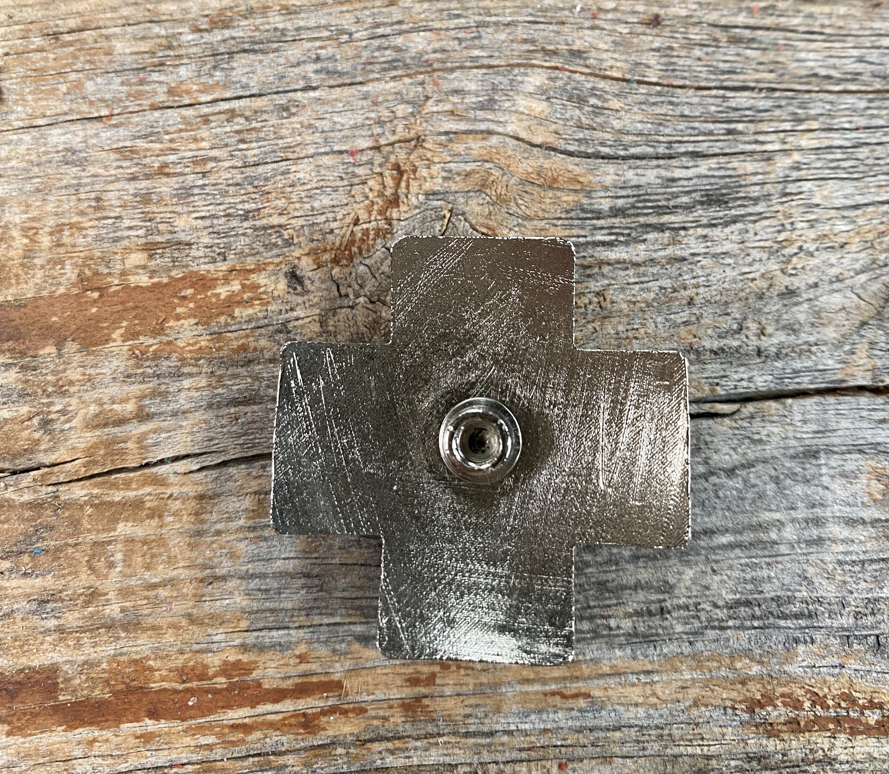 concho Southwest Antique Silver Turquoise 1.5" Concho W201L W201L