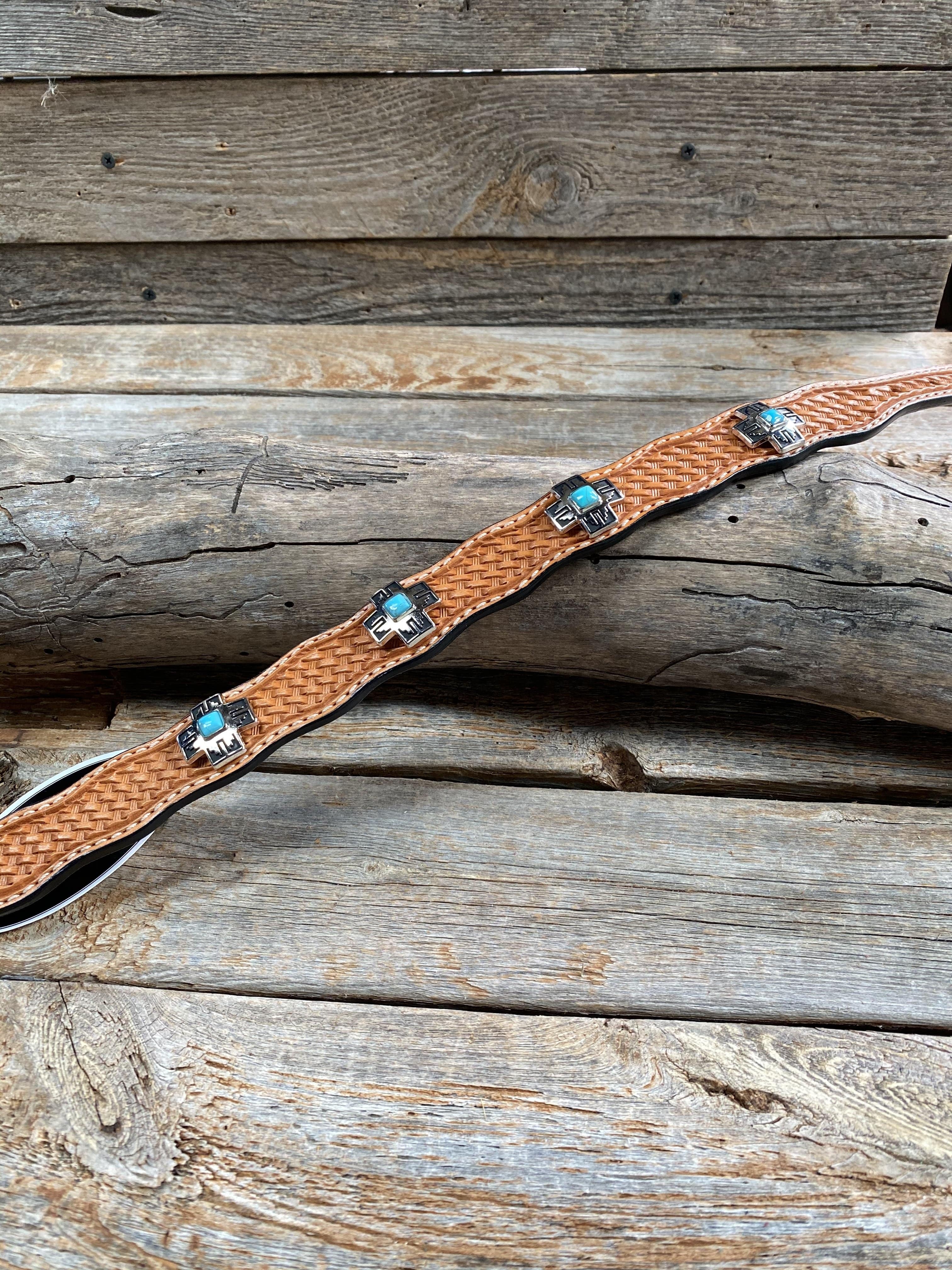 Designer Dog Collars Light Oil Leather Dog Collar 10"-16" #DC1001