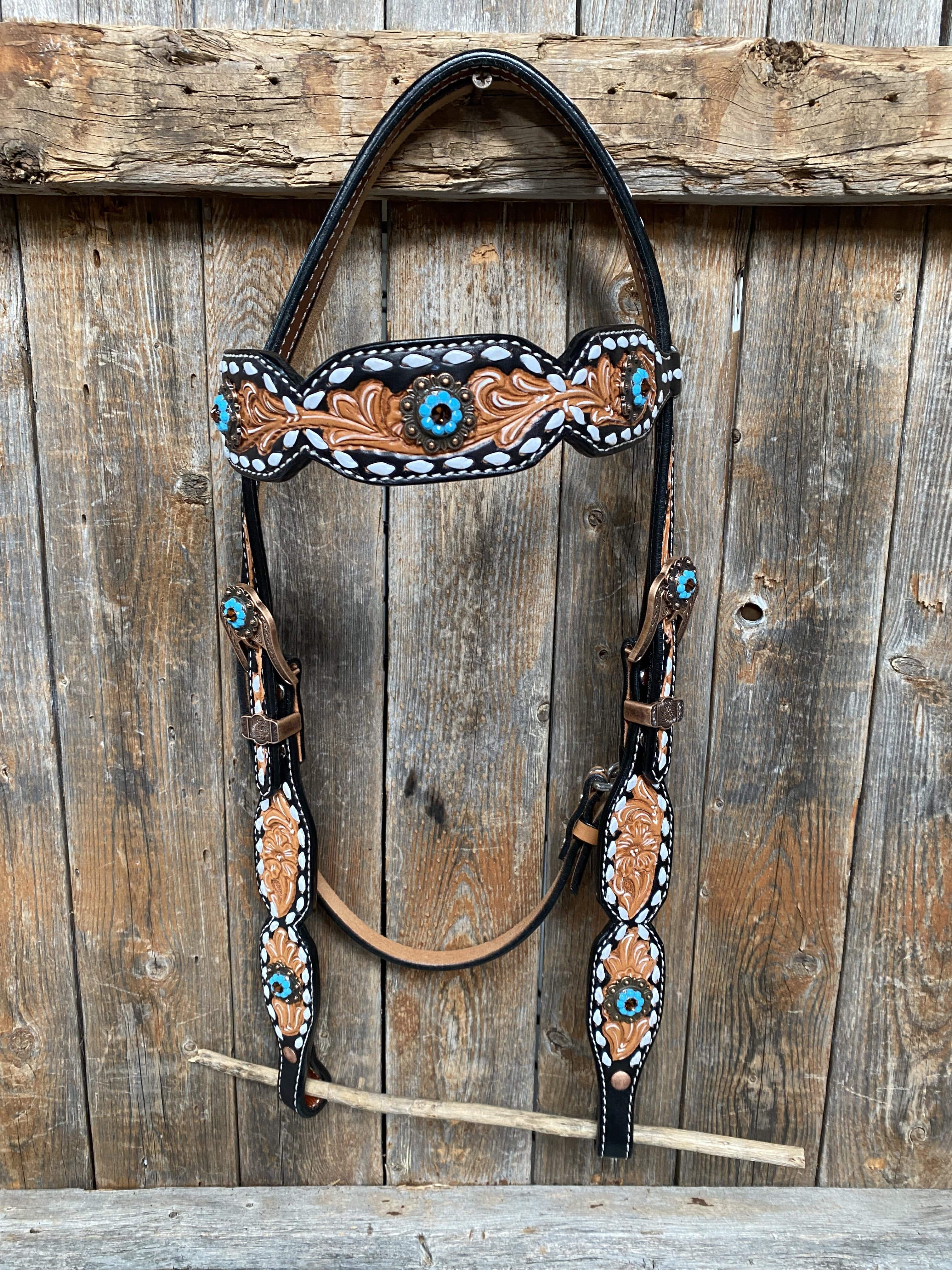 Designer Tack Browband Only Mix N' Match Browband / One Ear Tack Set OEBC417 BB417