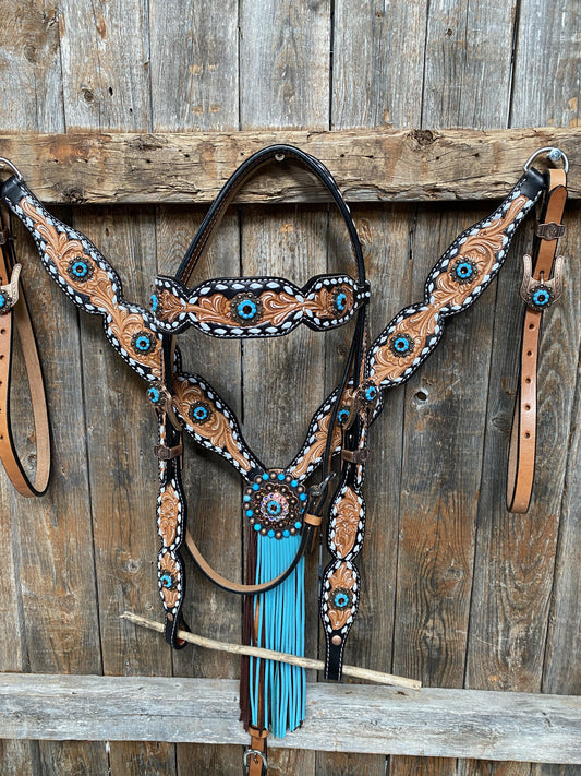 Designer Tack Browband Tack Set Mix N' Match Browband / One Ear Tack Set OEBC417 BBBC417