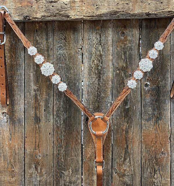 Designer Tack Light Oil Breastcollar #BC208 BC208