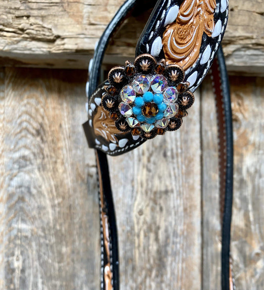 Designer Tack Mix N' Match Browband / One Ear Tack Set OEBC417