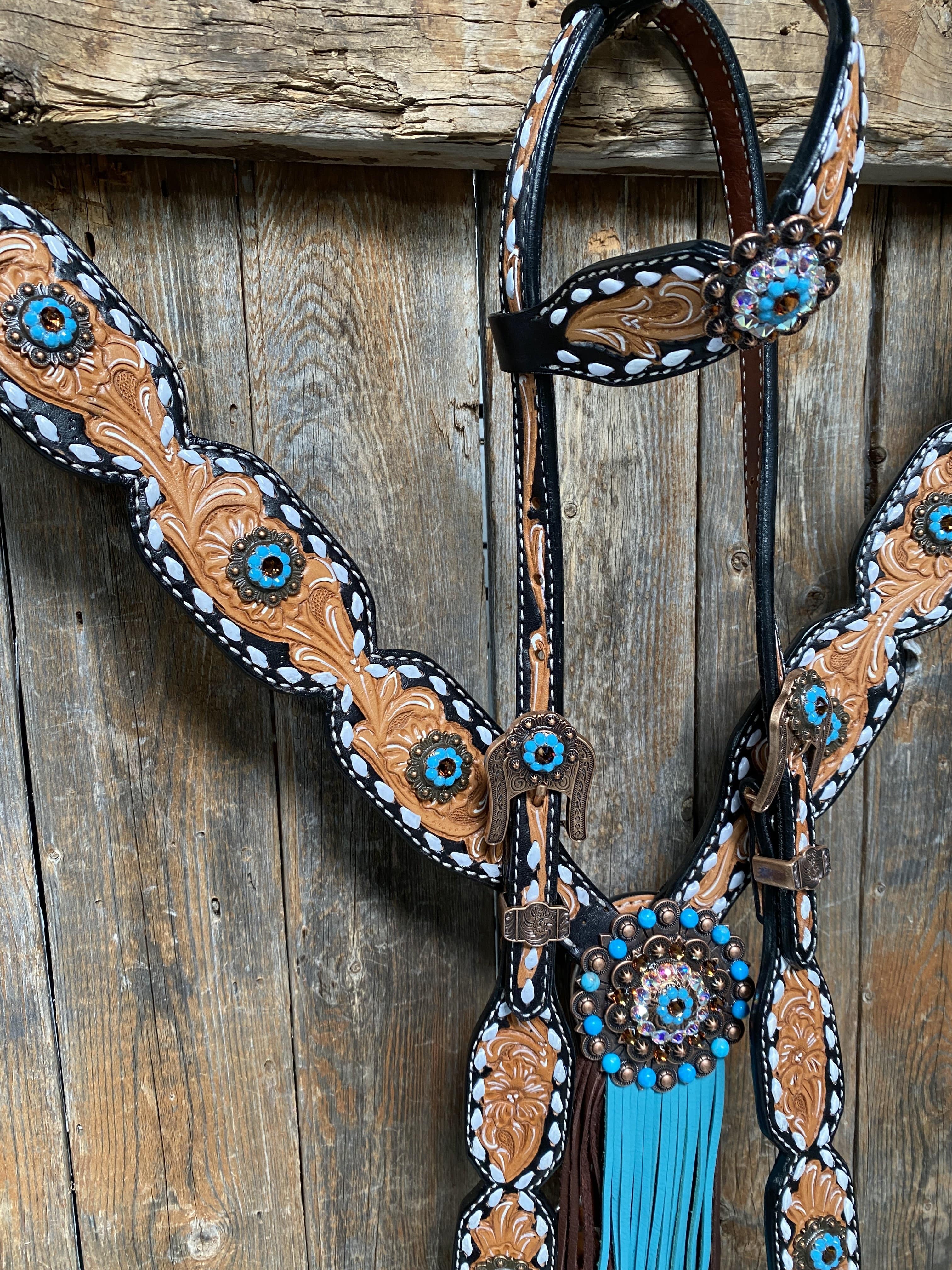 Designer Tack Mix N' Match Browband / One Ear Tack Set OEBC417